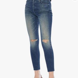 Mother Stunner Ankle Fray jeans